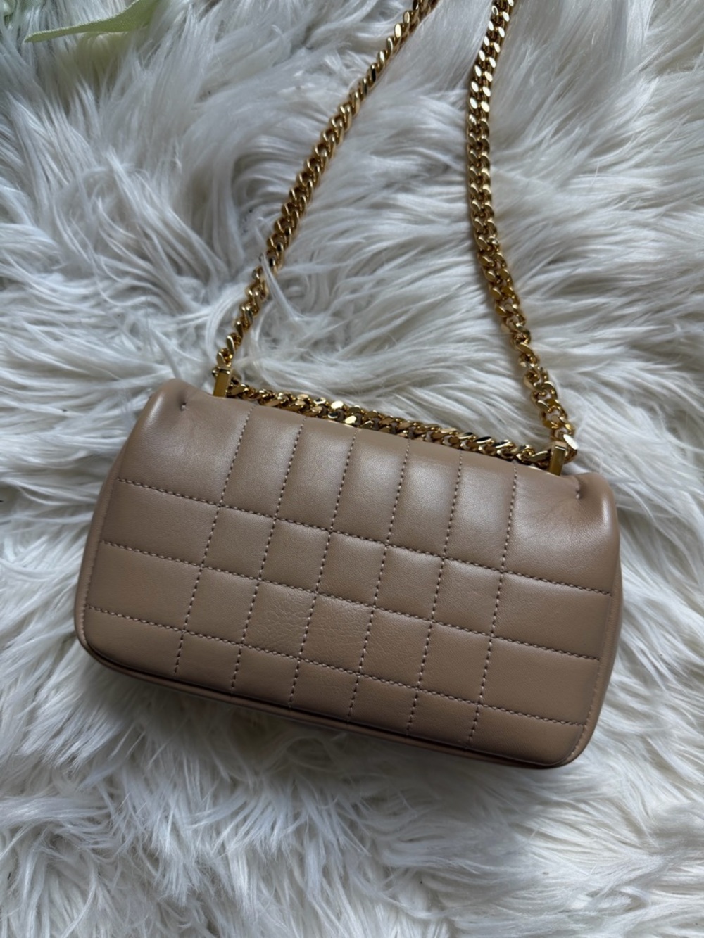 Burberry leather chain cross body bag - Picture 5 of 16